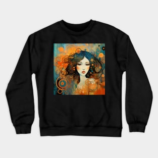 Surreal Girl Crewneck Sweatshirt